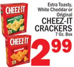 C Town CHEEZ-IT CRACKERS offer