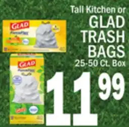 C Town GLAD TRASH BAGS offer