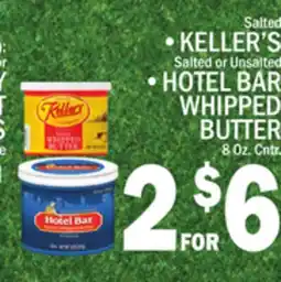 C Town KELLER'S OR HOTEL BAR WHIPPED BUTTER 8 Oz. Cntr offer