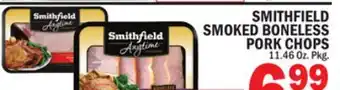 C Town SMITHFIELD SMOKED BONELESS PORK CHOPS offer