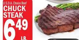 C Town CHUCK STEAK offer