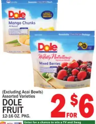 C Town DOLE FRUIT offer