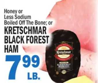 C Town KRETSCHMAR BLACK FOREST HAM offer