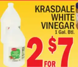 C Town KRASDALE WHITE VINEGAR offer