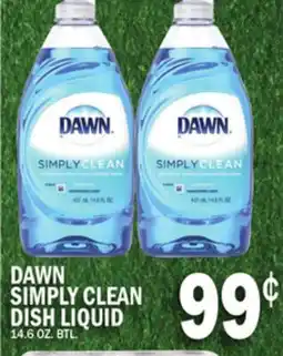 C Town DAWN SIMPLY CLEAN DISH LIQUID offer