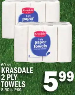 C Town KRASDALE 2 PLY TOWELS offer