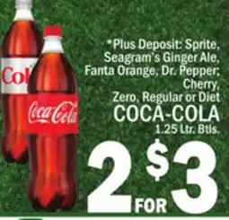 C Town COCA-COLA 1.25 Ltr. Btls offer