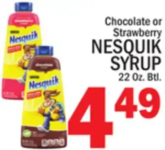 C Town NESQUIK SYRUP offer