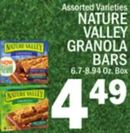 C Town NATURE VALLEY GRANOLA BARS offer