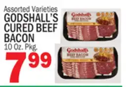 C Town GODSHALL'S CURED BEEF BACON offer