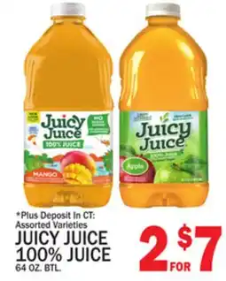 C Town JUICY JUICE 100% JUICE offer