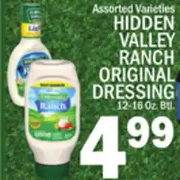 C Town HIDDEN VALLEY RANCH ORIGINAL DRESSING offer