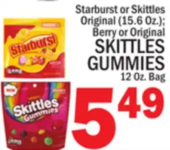 C Town SKITTLES GUMMIES offer