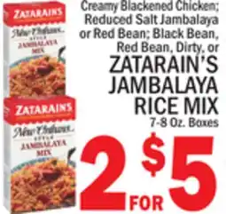 C Town ZATARAIN'S JAMBALAYA RICE MIX offer