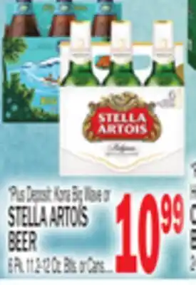 C Town STELLA ARTOIS BEER offer