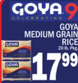 C Town GOYA MEDIUM GRAIN RICE offer