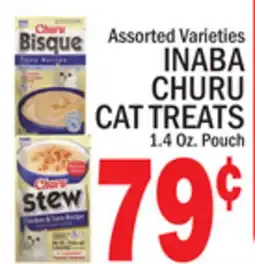 C Town INABA CHURU CAT TREATS offer