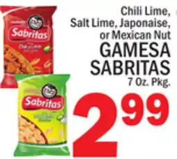 C Town GAMESA SABRITAS offer