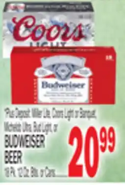 C Town BUDWEISER BEER offer