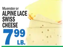 C Town ALPINE LACE SWISS CHEESE offer