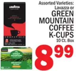 C Town GREEN MOUNTAIN COFFEE K-CUPS offer