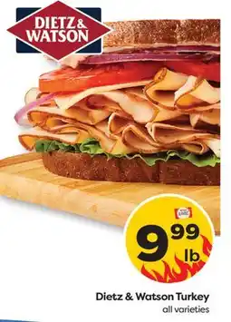Weis Markets Dietz & Watson Turkey offer