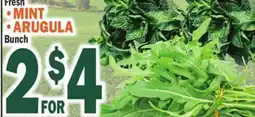 C Town MINT, ARUGULA offer