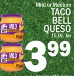 C Town TACO BELL QUESO offer