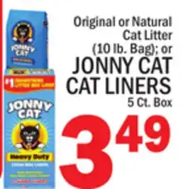 C Town JONNY CAT CAT LINERS offer