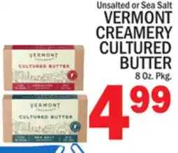 C Town VERMONT CREAMERY CULTURED BUTTER offer