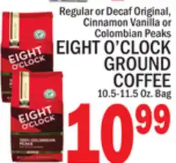 C Town EIGHT O'CLOCK GROUND COFFEE offer