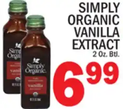 C Town SIMPLY ORGANIC VANILLA EXTRACT offer