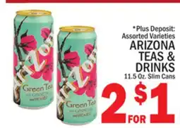 C Town ARIZONA TEAS & DRINKS offer
