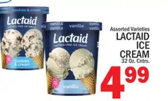 C Town LACTAID ICE CREAM offer