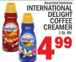 C Town INTERNATIONAL DELIGHT COFFEE CREAMER offer