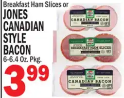 C Town JONES CANADIAN STYLE BACON offer