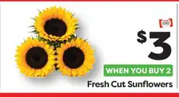 Weis Markets Fresh Cut Sunflowers offer
