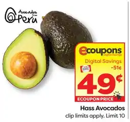 Weis Markets Hass Avocados offer
