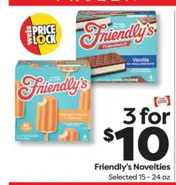 Weis Markets Friendly's Novelties offer