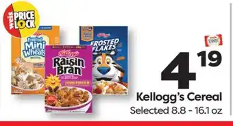 Weis Markets Kellogg's Cereal offer