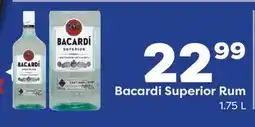 Weis Markets Bacardi Superior Rum offer