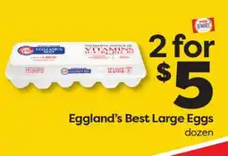 Weis Markets Eggland's Best Large Eggs offer