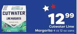 Weis Markets Cutwater Lime Margarita offer