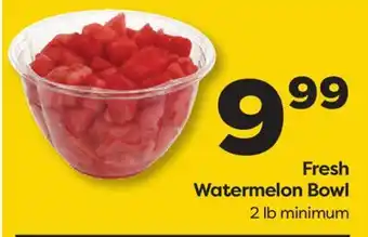 Weis Markets Fresh Watermelon Bowl offer