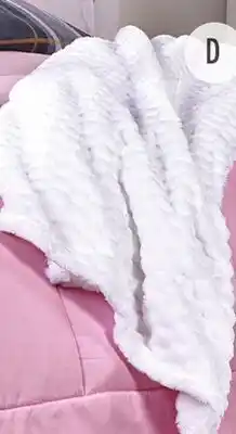 Boscov's ASHLEY COOPER 50x60 Plush Throws offer