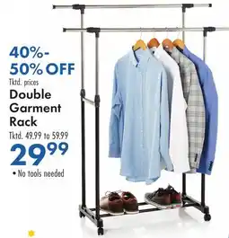 Boscov's Double Garment Rack offer