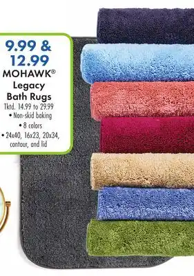 Boscov's MOHAWK Legacy Bath Rugs offer