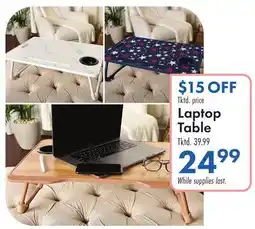 Boscov's Laptop Table offer