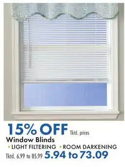 Boscov's Window Blinds offer
