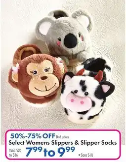 Boscov's Select Womens Slippers & Slipper Socks offer